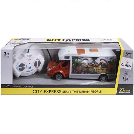 Nessiworld 1:32 City Express Kumandalı 27 Mhz Pilli Karavan