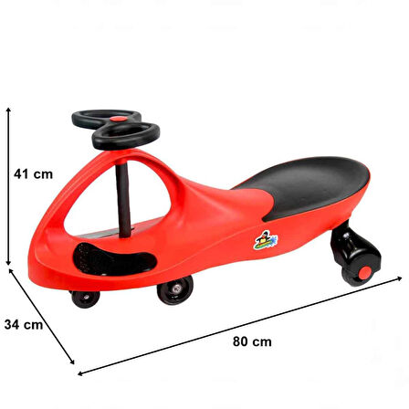 Nessiworld Sweet Dreams Plazma Kaykay Kırmızı