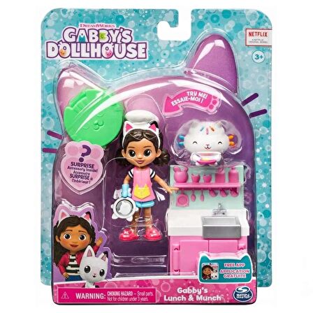 Nessiworld Gabby's Poppenhuis Figürlü Mutfak Seti 6066483