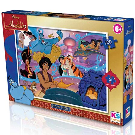 Nessiworld KS Aladdin Puzzle 200 Parça