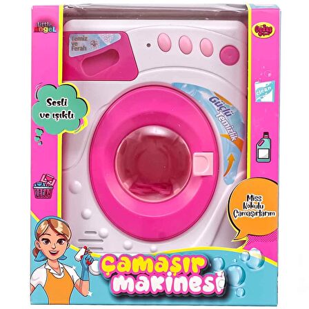 Nessiworld Pilli Işıklı ve Sesli Çamaşır Makinesi 02604
