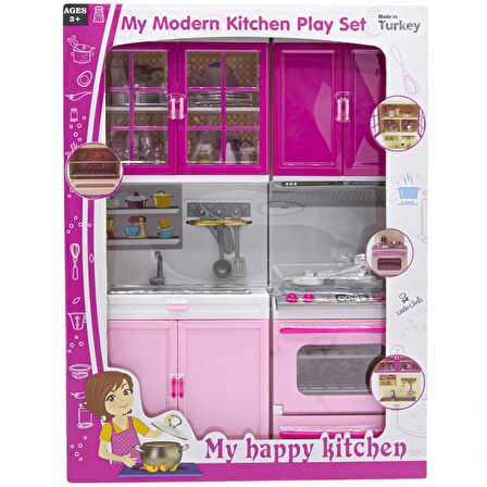 Nessiworld My Modern Kitchen Lavabolu Fırınlı 2'li Set