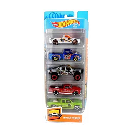 Nessiworld Hot Wheels 5'li Araba Seti