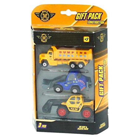 Nessiworld 3'lü İnşaat Araçları Seti