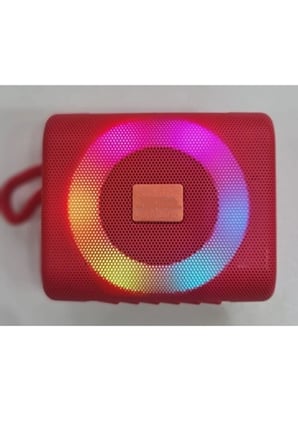Go3 Pro 5W Bluetooth Speaker Rgb Led Işıklı Tws Özellikli Fm Radyo Sd Kart Usb Girişli Şarjlı Taşınabilir Hoparlör