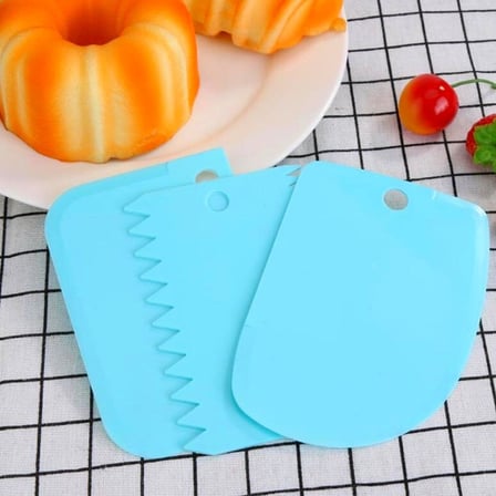 Pasta Hamur Şekillendirici Spatula Kesici Kazıyıcı Dekoratör Set (5332)
