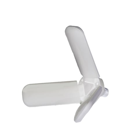 3 KOLLU PERVANE MODELİ BEYAZ LED LAMBA AMPUL 24W - E27 (5332)