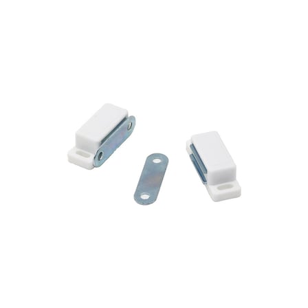 50 ADET BEYAZ 4.5CM MIKNATISLI SİNEKLİK ÇIT ÇIT (5332)