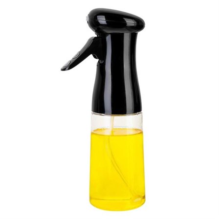 Çok Amaçlı Cam Şişe Püskürtmeli Dağıtıcı Yağdanlık Limonluk Sirke Sosluk Spreyi Siyah (5332)