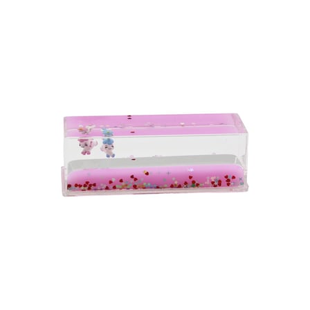 PEMBE SU HAYVAN - YILDIZ D.GEN MİKA YÜZEN BATMAYAN DEKORATİF BİBLO AKVARYUM4.7X13.6X4.5CM (5332)