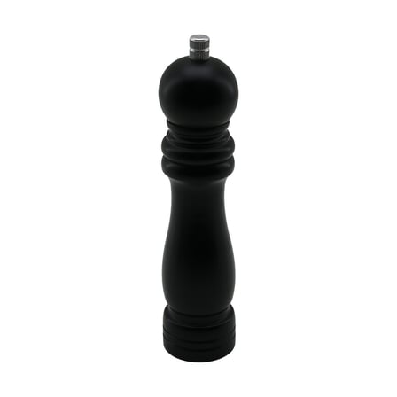 SİYAH AHŞAP  BÜYÜK= ÇAP: 4.5CM - UZUNLUK: 19.5CM TUZ - BAHARAT ÖĞÜTÜCÜ (5332)