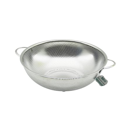 28CM  METAL KULPLU  ÇELİK SEPET SÜZGEÇ İNCE TEL AYAKLI (5332)