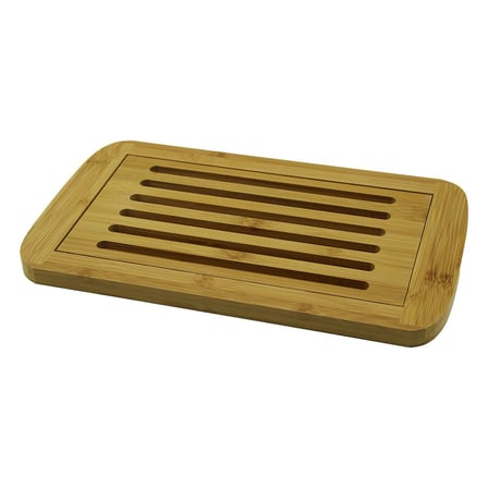 IZGARALI - HAZNELİ  AHŞAP BAMBU KESİM PANOSU  21X36CM (5332)