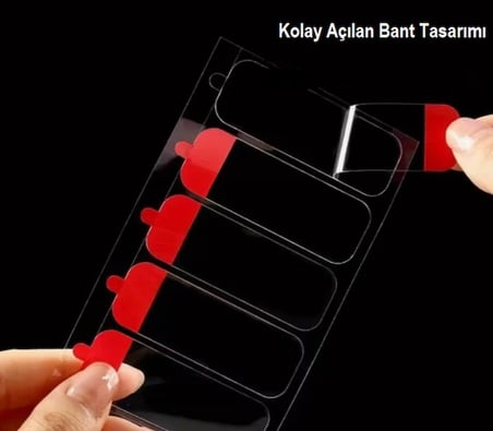 60 Parça Kolay Açılır Güçlü Çift Taraflı Bant 18mm*50mm (5332)