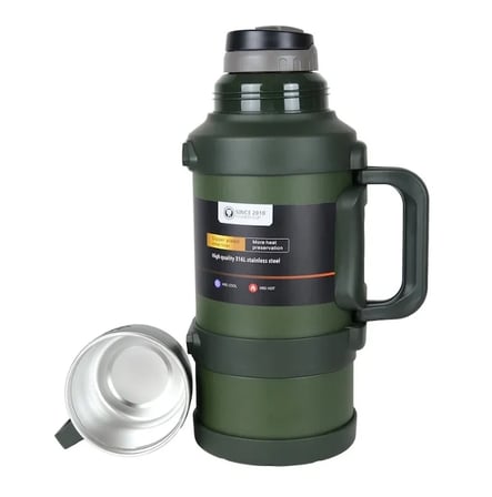 Safe Paslanmaz Çelik 3.2 Litre Termos 48 Saat Sıcak Soğuk Tutma (5332)