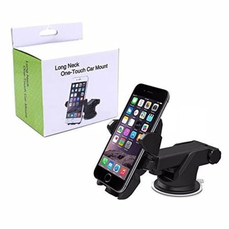 Long Neck One Touch Car Mount Araç İçi Telefonu Tutucu (5332)