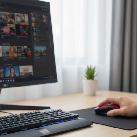 Kırmızı Renkli Baş Parmak Destekli Ergonomik Sessiz Kablosuz Mouse – USB Alıcılı, Ofis ve Oyun İçin 