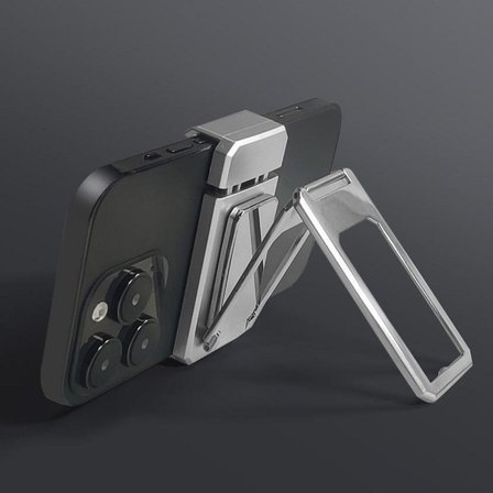 360 derece Dönen Tüm Telefon Tipleri İle Uyumlu Metal Telefon Standı Braket (5332)