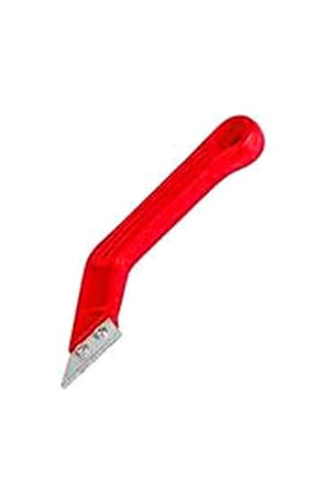 POŞETLİ KIRMIZI - SİYAH DERZ KAZIYICI (5332)