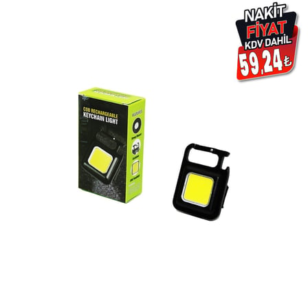 3IN1 MIKNATISLI USB ŞARJLI FENER - ANAHTARLIK - PRATİK KAPAK AÇACAK (5332)