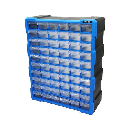 60LI ASMALI MONOBLOCK ÇEKMECE SETİ 38.1x15.7X47.5CM HERHANGİ BİR RENK GÖNDERİLİR (5332)