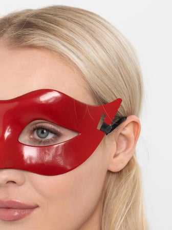 Kırmızı Renk Masquerade Kostüm Partisi Venedik Balo Maskesi (5332)