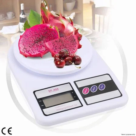 LCD Ekranlı Mutfak Tartısı (5332)
