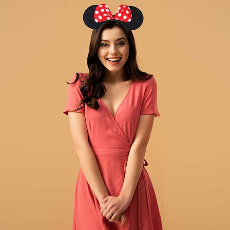 Minnie Mouse Taç Fare Tacı Kafa Bandı (5332)