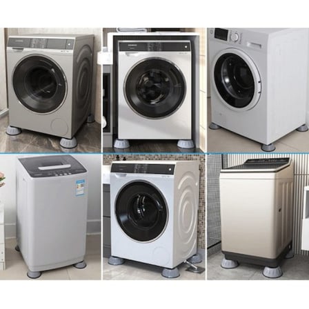 Çamaşır Makinesi Kayma Ve Titreşim Engelleyici - Gürültü Emici Aparatlar 4 Lü Set (5332)