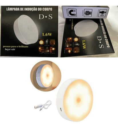 Hareket Sensörü Dolap Altı Aydınlatması USB Şarj Edilebilir LED (5332)