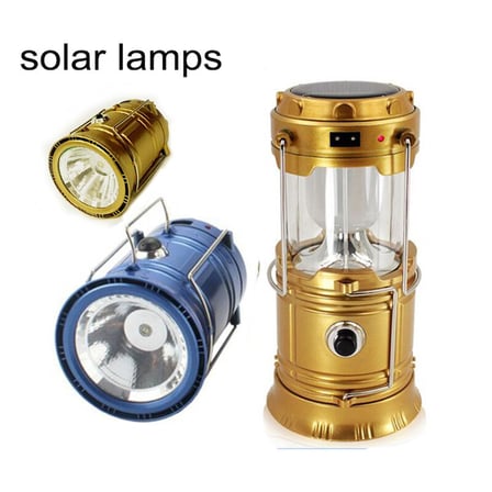 Güneş Enerjili Açılır Kapanır Kamp Lambası (5332)