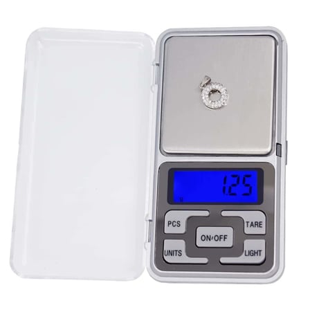 Dijital Hassas Elektronik Kuyumcu Cep Terazisi Tartı 500 gr /  0.1 gr (5332)