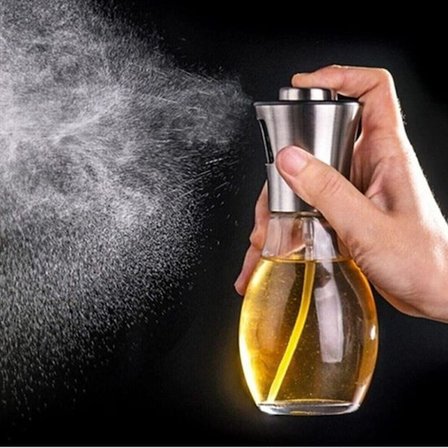Çok Amaçlı Spreyli Sızdırmaz Cam Şişe Yağdanlık Limon Sirke Sos Püskürtücü Dağıtıcı Sprey (5332)