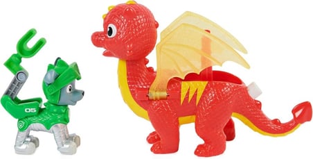 Rescue Knights Hareketli Oyun Seti - Rocky And Dragon Flame
