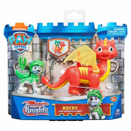 Rescue Knights Hareketli Oyun Seti - Rocky And Dragon Flame