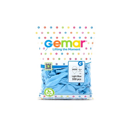 İÇ MEKAN - AÇIK MAVİ BALON 10 INC - 26CM - 100PCS (5517)