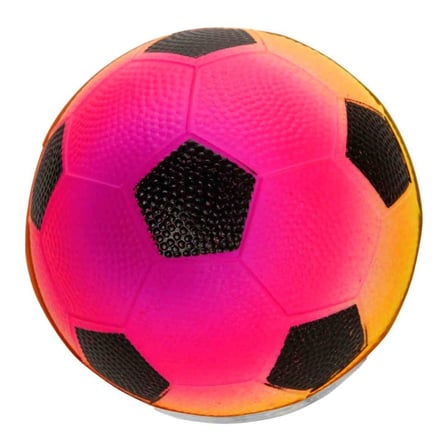 Gökkuşağı Renkli Mini Futbol Topu - 11 cm 