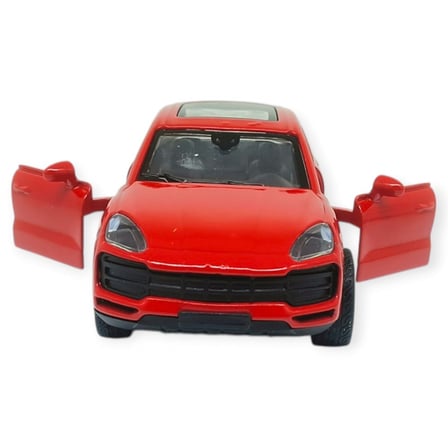 Çek Bırak Kapıları Açılar Metal Araba - 11 cm - Kırmızı
