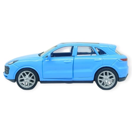 Çek Bırak Kapıları Açılar Metal Araba - 11 cm - Mavi