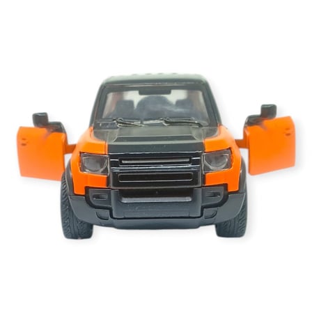 Çek Bırak Kapıları Açılar Metal Araba - 11 cm - Turuncu