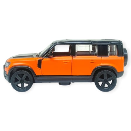 Çek Bırak Kapıları Açılar Metal Araba - 11 cm - Turuncu