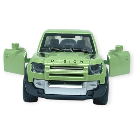 Çek Bırak Kapıları Açılar Metal Araba - 11 cm - Yeşil