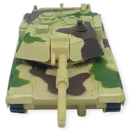Kamuflajlı Askeri Tank Oyuncak - Gerçekçi Detaylı Model Savaş Tankı  - Sarı