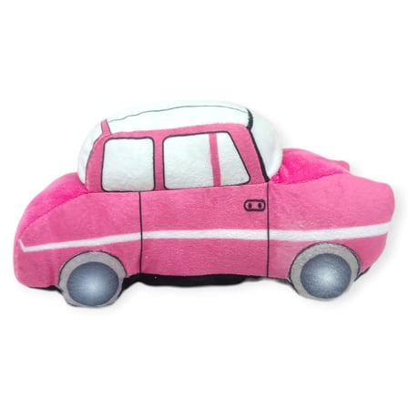 Uyku Arkadaşı -Yumuşak Peluş Araba 26 cm - Pembe