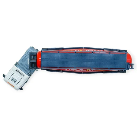 Metal Tır 1:24 - Sesli Işıklı Tanker Tır 39 cm - Beyaz Kafa