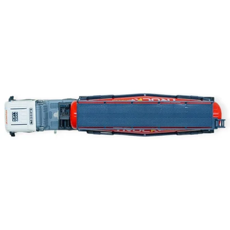 Metal Tır 1:24 - Sesli Işıklı Tanker Tır 39 cm - Beyaz Kafa