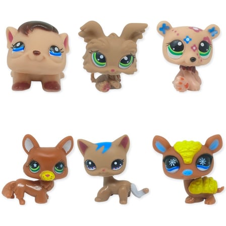 Pet Star Little 6'lı Sevimli Hayvanlar Figür Seti -2