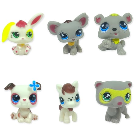 Pet Star Little 6'lı Sevimli Hayvanlar Figür Seti - 4