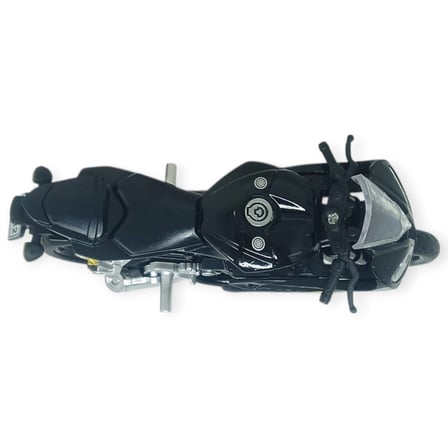 1:18 Ölçekli Model Standlı Motosiklet - Siyah