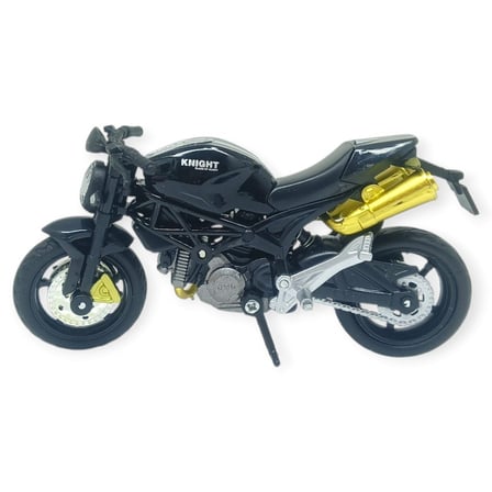 1:18 Ölçekli Model Standlı Motosiklet - Siyah